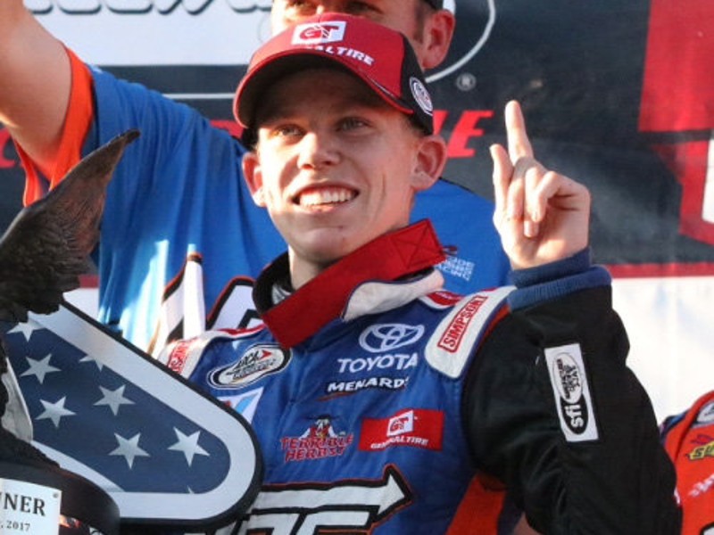 Riley Herbst gets first ARCA Series win at Pocono